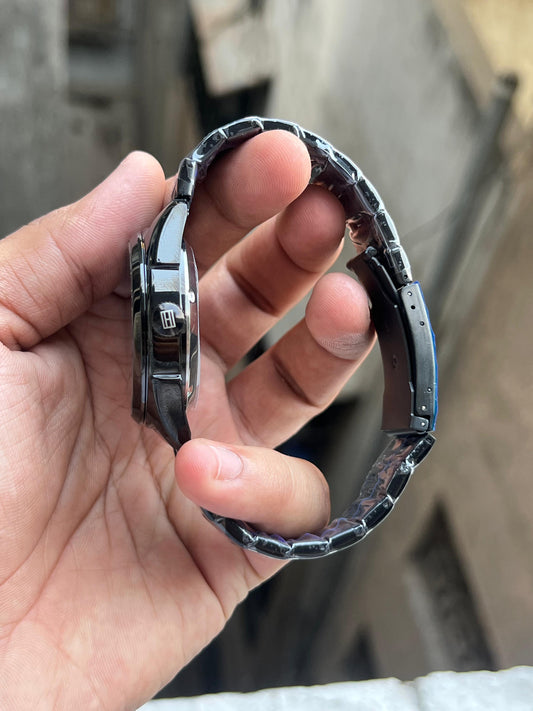 Tommy Hilfiger Automatic Skeleton — Full Black Edition