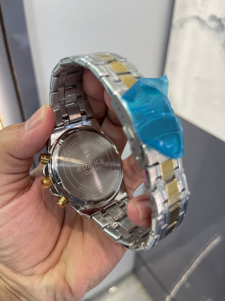Casio Edifice dual tone Chronograph - Precision Watch