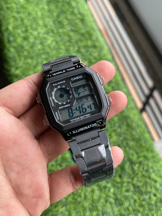 Casiio Illuminator – Stealth Black Edition premium quality